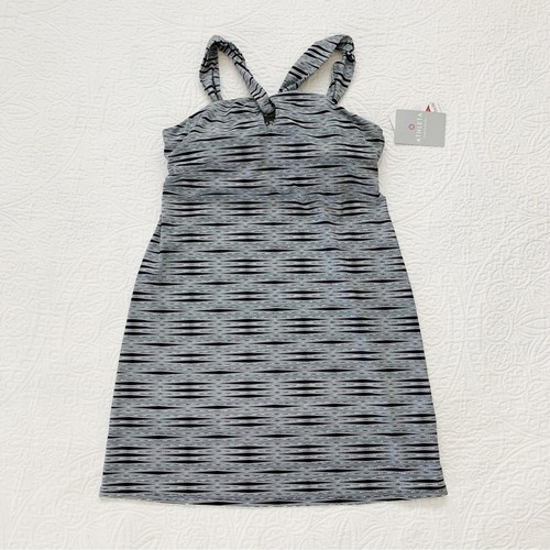 Athleta Kiki Swim Dress, Black / Grey (Medium Petite) - Picture 3 of 5
