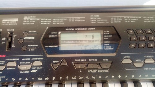 Teclado Casio CTK-3000 con soporte X único World Tour y cable de alimentación. - Imagen 4 de 5