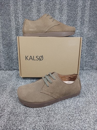 NEW Kalso Earth Shoes 10.5 / 43 Faroe Lokah Tan Negative Heel Sneaker Vtg Style