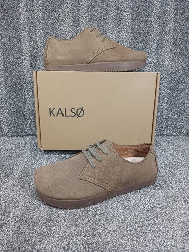 NEW Kalso Earth Shoes 9.5 Faroe Lokah Tan Negative Heel Sneaker Vintage Style 42 - Afbeelding 1 van 13