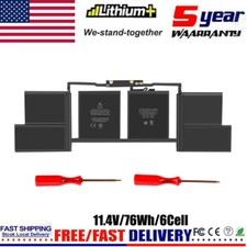 76Wh Battery For Apple MacBook Pro 15'' A1820 A1707 Late 2016 Mid 2017 EMC 3072