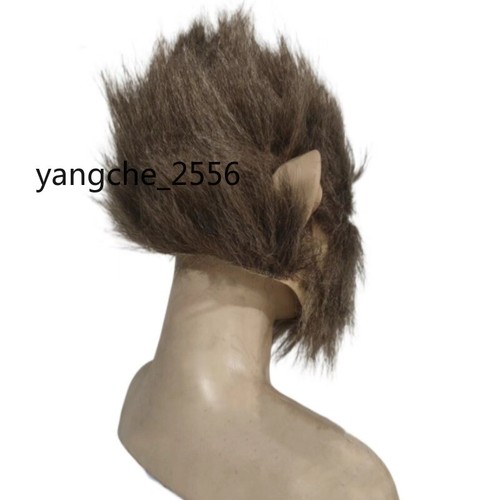 New Black Myth: Wukong Mask Monkey Headgear Halloween Cosplay Prop Latex Terror - Picture 4 of 9