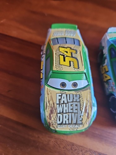 Disney Pixar Cars #54 Tommy Highbanks Johnny Blamer Faux Wheel Drive Diecast Lot - Picture 2 of 4