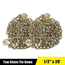 Tow Chain Tie Down G70 1/2 x 20 Binder Flat w...