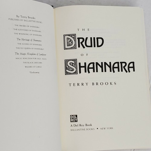 Terry Brooks The Druid Of Shannara 1st Edition 1st Print Hardcover 1991 - Picture 11 of 11