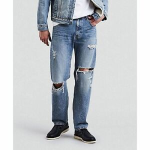 loose tattered jeans