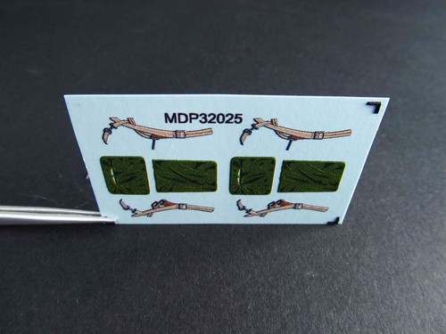 Calcomanías 3D de paracaídas de tripulación de la RAF y la USAF 1:32 MDP32025 para modelo de kit de aeronave - Imagen 3 de 8