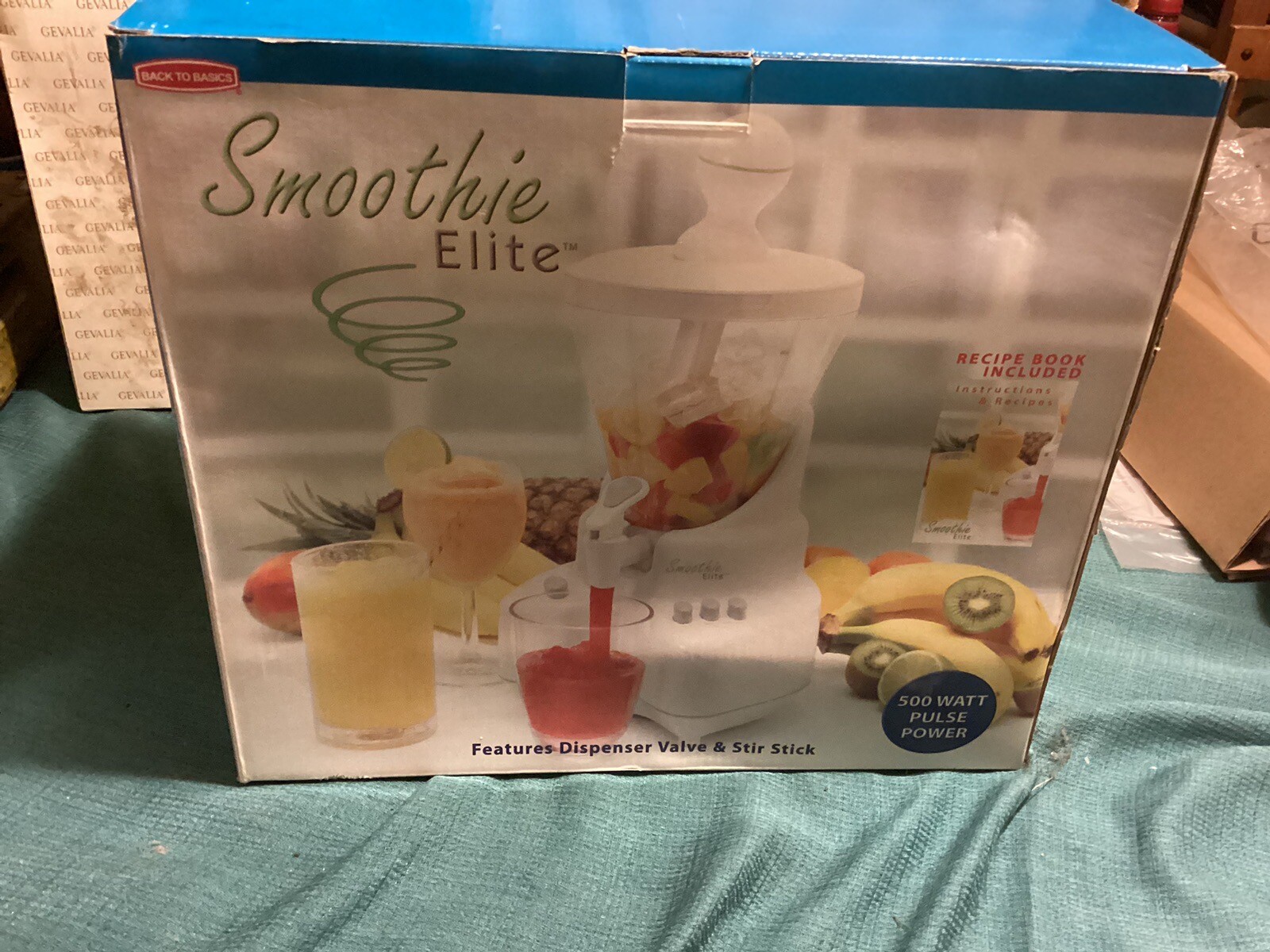 Back To Basics Smoothie Elite Blender 500 Watt Pulse Power SE2000 NEW