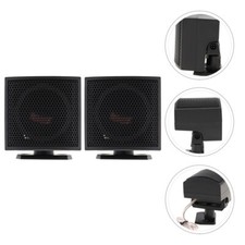 2Pcs 500W Car Audio Car Powered Speaker Car Speaker Enclosure Car Subwoofer Box