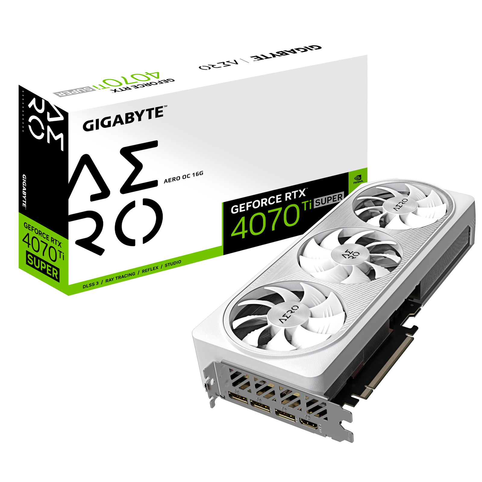 Scheda video Gigabyte GeForce RTX 4070 Ti SUPER 16GB AERO OC