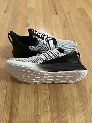 NIB adidas Men\'s Lite Racer Adapt 7.0 Cloudfoam IE6330 White Black Size: 9.5 New Adidas Men main image 4