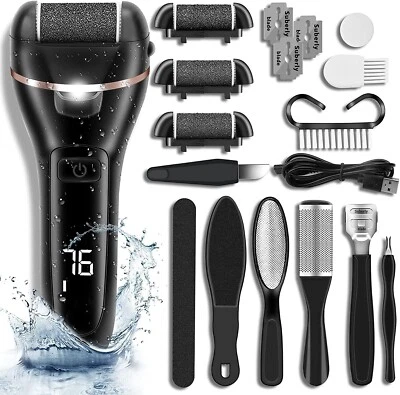 ALNJK Pedicure Elettrico Professionale Piedi Rimuovi Duroni E Calli Piedi Rimozione