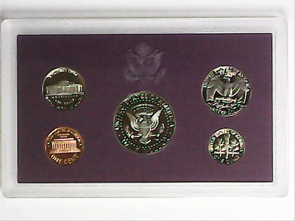 1991-S US Proof Mint Set 5 Coins CLAD 22soc0819 - Image 4 of 4
