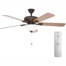 Hampton Ceiling Fan Oil Rubbed Bronze 52 In Indoor Light