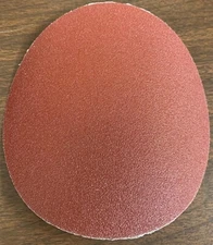 6" 80 Grit Press on PSA Cloth Abrasive "USA Made" Sanding Discs (NEW) (9 pcs)