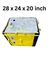 Durable Waterproof Foldable Storage Bag with Side Handles - 28"x24"x20"