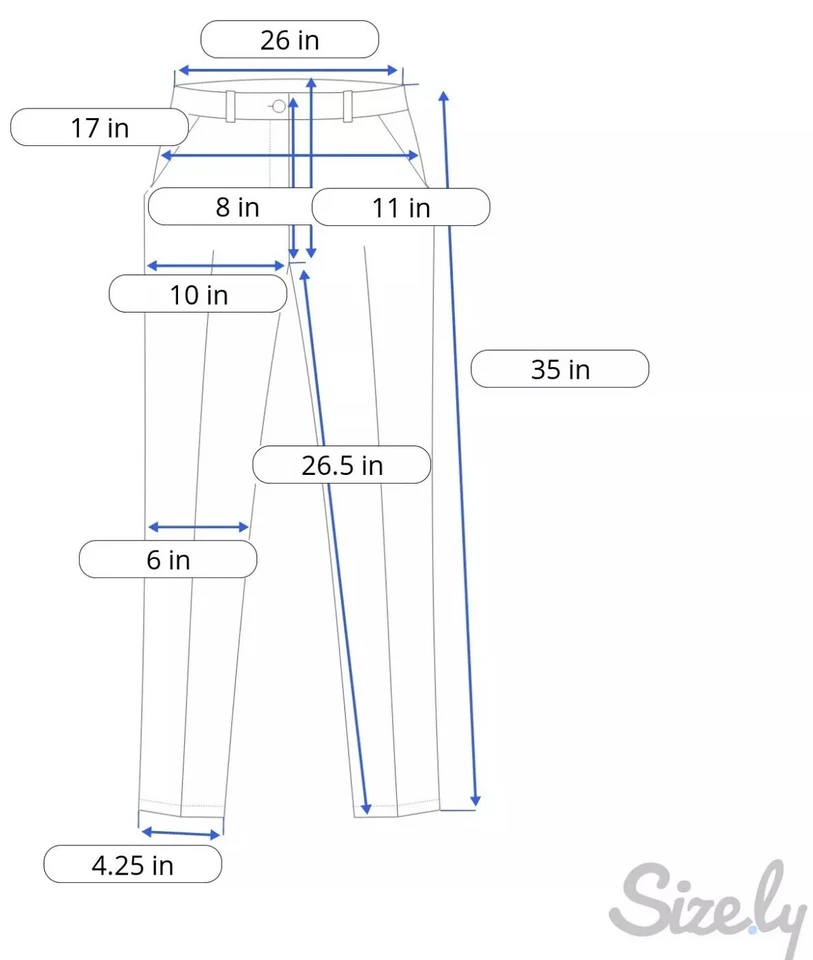 Vineyard Vines Pull-On Pants Navy Tapered Ankle Stretchy Wmn 2 26x26.5 Lot of 2! - Image 3 of 4