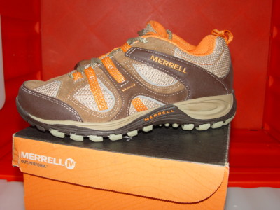 Merrell Yokota Trail Größe 34 Jungen Trekking u. Wander Schuhe Neu mit Karton