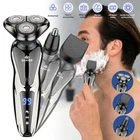 3 en 1 Afeitadora Para Hombres Electrica Recargable Maquina Barba Rasuradora
