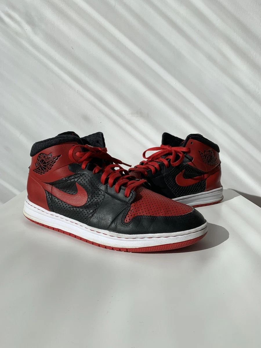 2009 Nike Jordan Alpha 1 Bred Vintage
