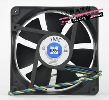 1 PCS  JMC Fan 1238-12HB HAPW  DC 12V 1.30A 12038 12CM 4 pin PWM cooling fan /