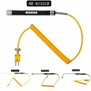K Type Thermocouple Surface Temperature Probe Sensor 500°C For Thermometer 81531