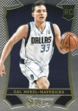 2013-14 Panini Select Rookies #188 Gal Mekel NM-MT RC Mavericks