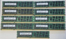 Lot of 9 Samsung 4GB PC3L-10600R DDR3 ECC Server Memory RAM M393B5170FH0-YH9