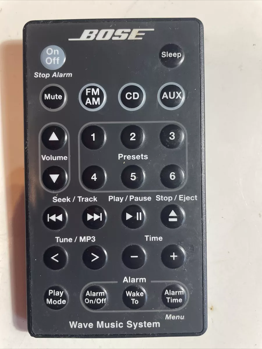 Bose wave best sale radio cd remote