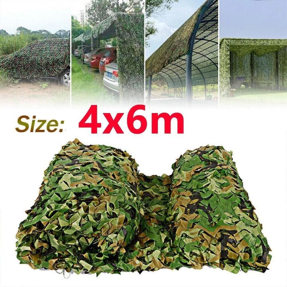 4X6M Camouflage Jagd Tarnnetz Armee-Army,Tarnung Camo Hunter Army-Net DHL . - Bild 2 von 4