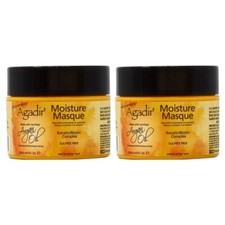 2 JARS AGADIR ARGAN OIL MOISTURE MASQUE 8 OZ NEW