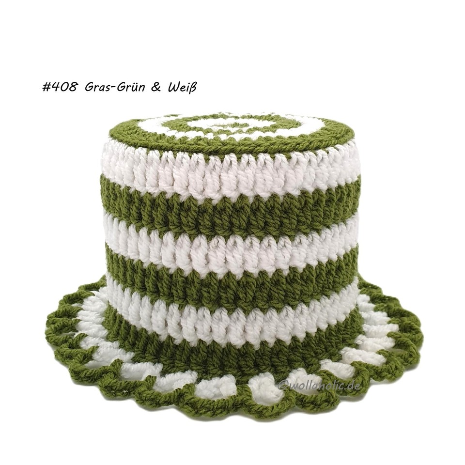 Gehäkelter Klopapierhut In Braun-Weiß - Lustige Baddekoration Und Auto-Deko