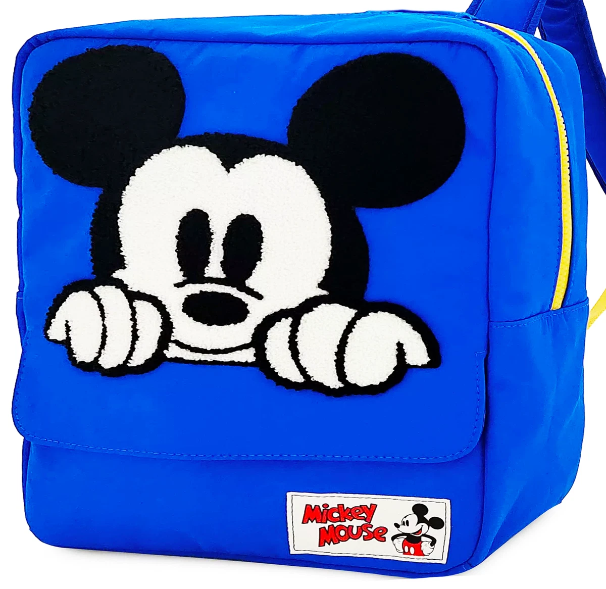 Disney Mickey Mouse Backpack Girls School Bags Boys Kids Blue Cute Design Zipper