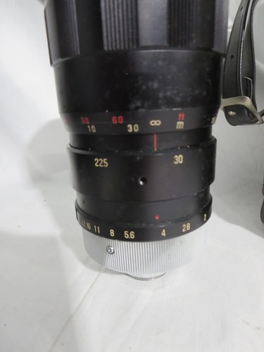 Zoom de televisión vintage Sun-Cosmicar 22,5-90 mm 1,5 #67280 con estuche - Imagen 5 de 8