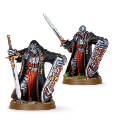 Warhammer 40K - Inquisition / Hexenjäger - 2x Crusaders - Finecast OOP NEU