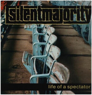 Silent Majority Life Of A Spectator BLUE MARBLED NEAR MINT EXIT Vinyl LP