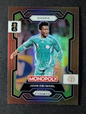 2026 Panini Prizm Monopoly World Cup JOHN OBI MIKEL 95/299 Brown Prizm #81