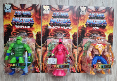 Shadow Weaver Bow Whiplash Cartoon Collection MOTU Origins Mattel Masters MOC