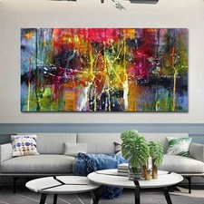 Colorful Abstract Wall Art Picture Canvas Painting Canvas Wall Art Canvas Poster