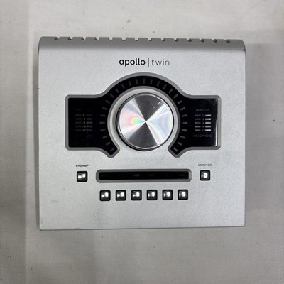 Universal Audio Apollo Twin UAD2 Duo Core Audio Interface Silver Used