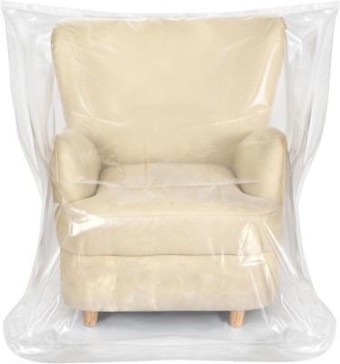Extra Thick 4mil Plastic Chair Cover, Large Dust-Proof Furniture Cover for Recli