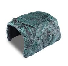 Stone Cave Shelter Hiding Turtle House - Rock Hideout Cave for Reptile.Decora...