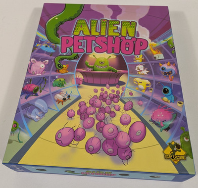 Alien Petshop Ogre Crossing Board Game Complete Family Strategy Game Night
