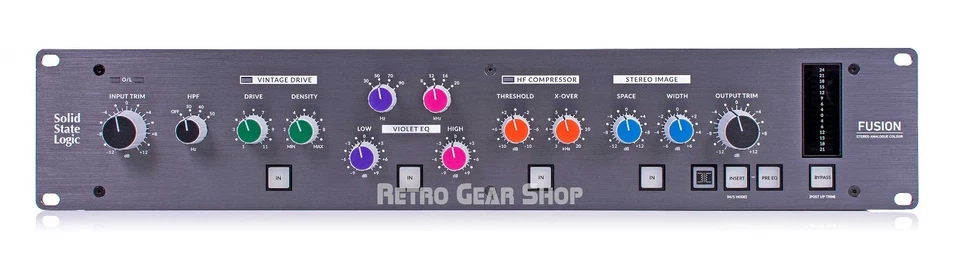 Solid State Logic SSL Fusion Analog Master Processor Used - Image 2 of 4