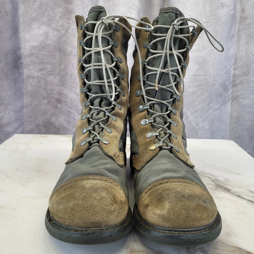 Botas Corcoran Marauder Puntera Gamuza Militar Verde Oliva Tostadas Para Hombre 10.5 EE Foto 3 de 4