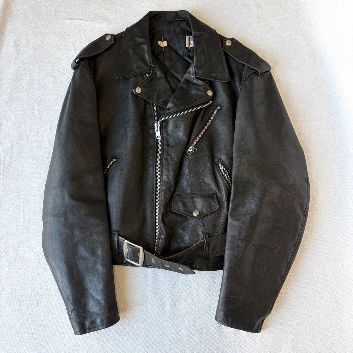 vintage schott motorcycle jacket products for sale | eBay
