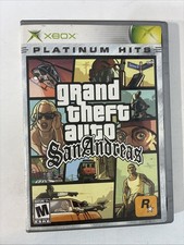 Grand Theft Auto: San Andreas Platinum Hits Microsoft Xbox, 2005 Complete