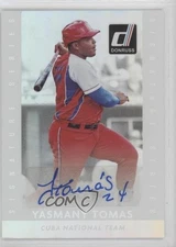 2015 Panini Donruss Signature Series Yasmany Tomas #3 Auto