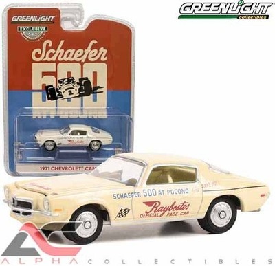 GREENLIGHT 30397 1:64 1971 CHEVROLET CAMARO (POCONO RAYBESTOS PACE CAR)