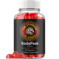 Soda Peak Gummies For Men SodaPeak Supplement Gummys Premium Formula 60 ct 